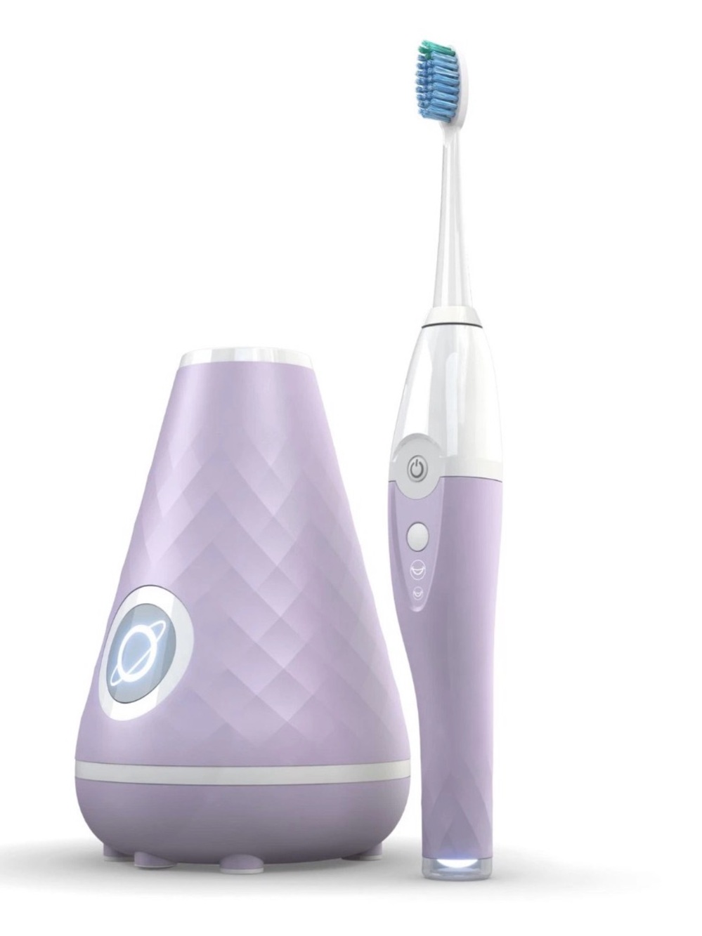 TAO Clean UV Sanitizing Sonic Toothbrush and Cleaning Station, Lilac Bliss